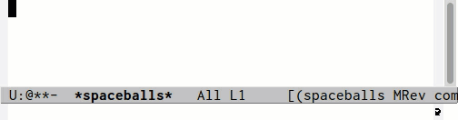 The Missing Emacs Mode Spaceballs Mode The Missing Emacs Mode Spaceballs Mode